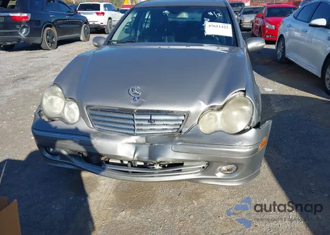 2007 Mercedes-Benz C 280 Luxury 4Matic из США, поврежденный, VIN WDBRF92H97F842161